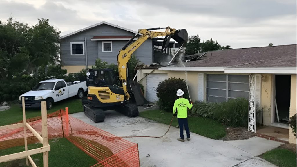 House demolition timeline insights from Paw Demo