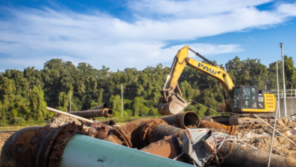 Eco-friendly industrial demolition services with a focus on responsible practices from PAW Demolition