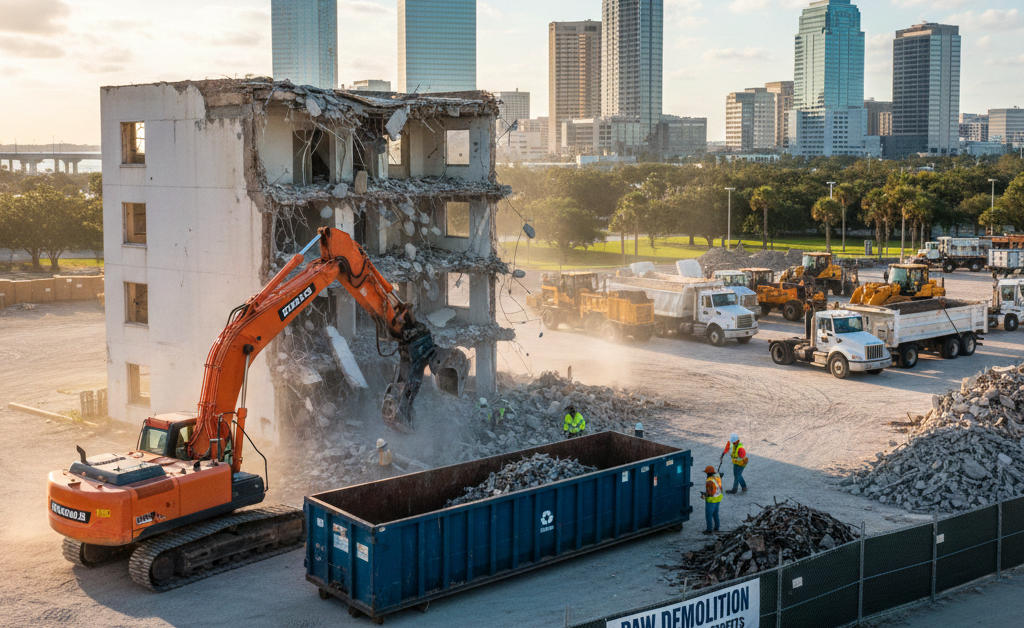 demolition and hauling services