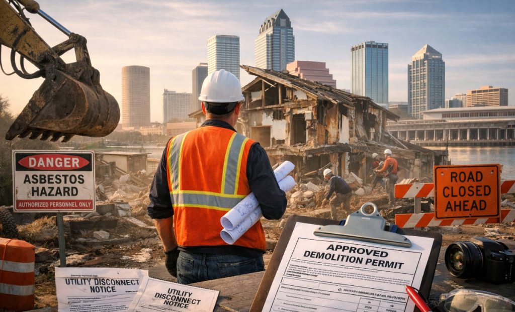 preparing your property for demolition