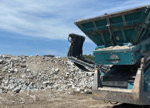 PAW Material crushing facility site